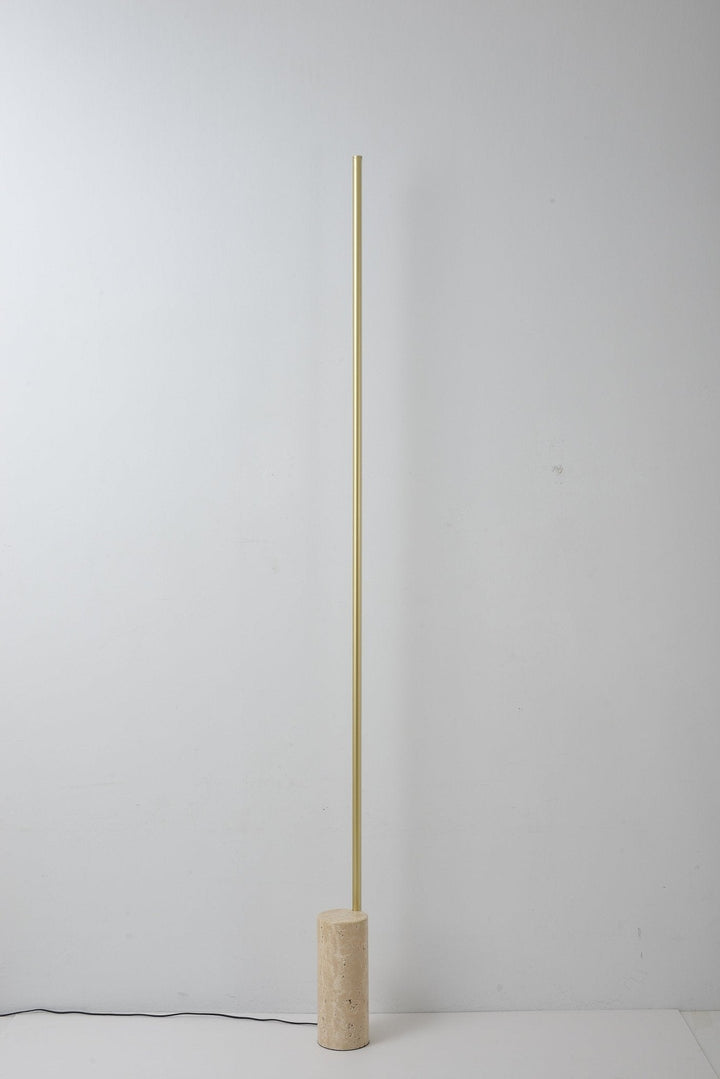 Lampa podłogowa w geometrycznym stylu