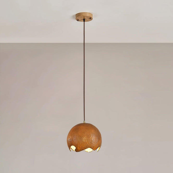 Geometryczny Wiszący Lampa z Żywicy