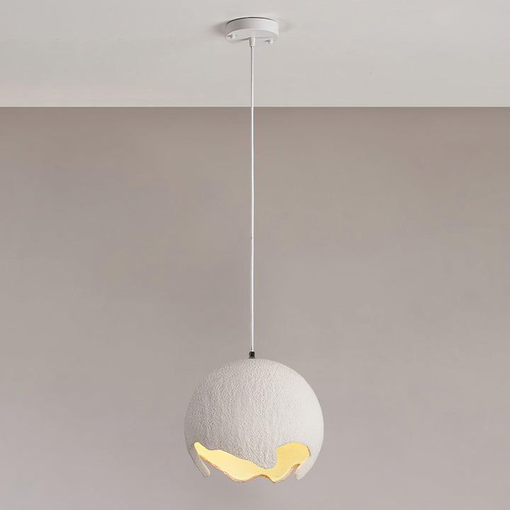 Geometryczny Wiszący Lampa z Żywicy