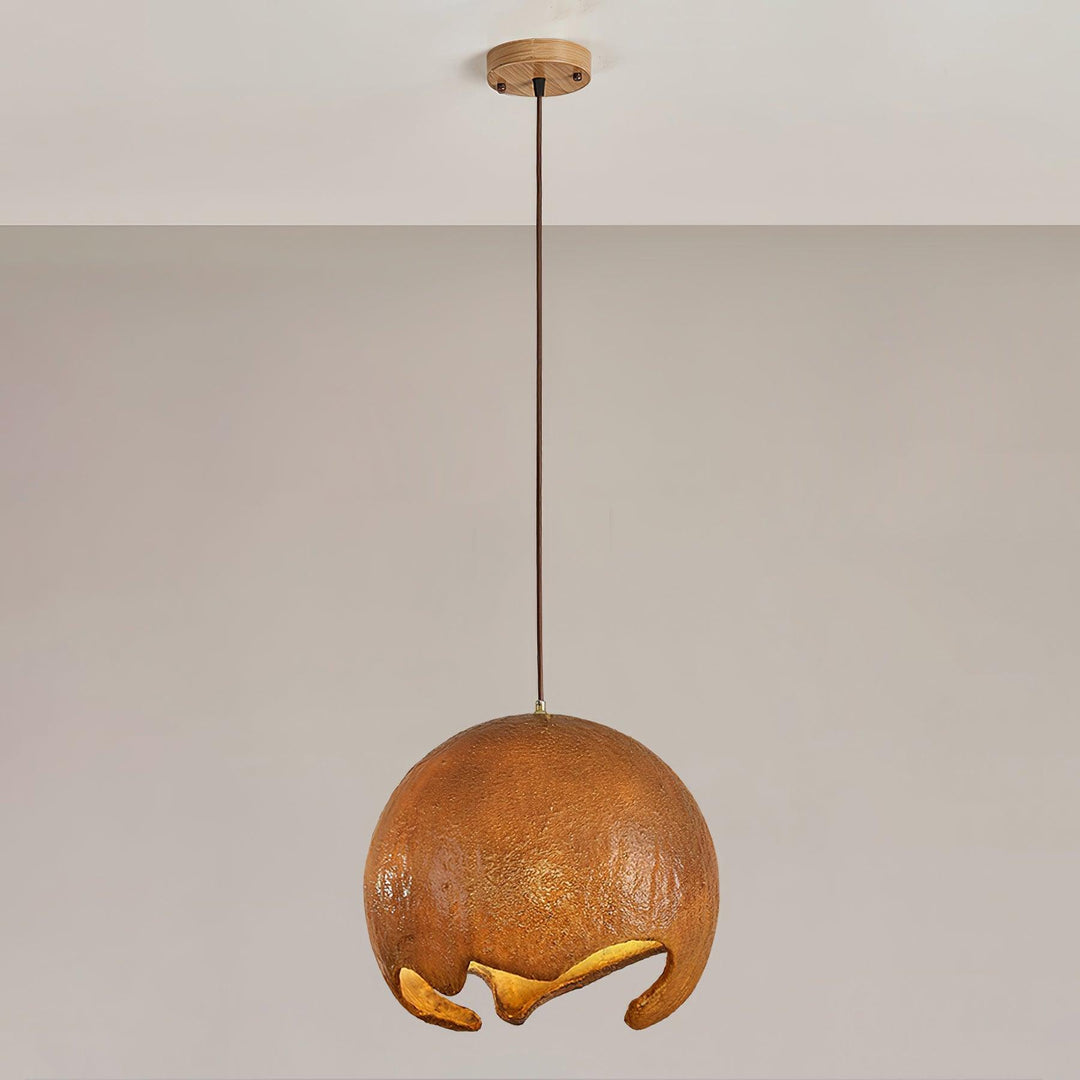 Geometryczny Wiszący Lampa z Żywicy