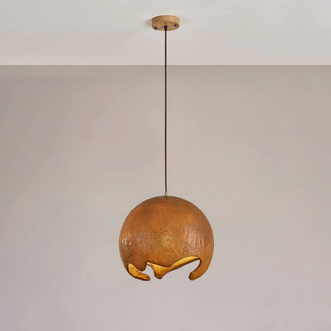 Geometryczny Wiszący Lampa z Żywicy