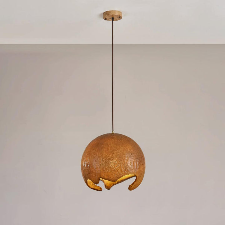 Geometryczny Wiszący Lampa z Żywicy
