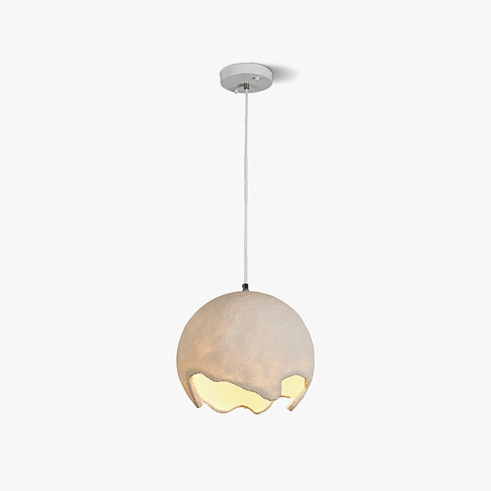 Geometryczny Wiszący Lampa z Żywicy