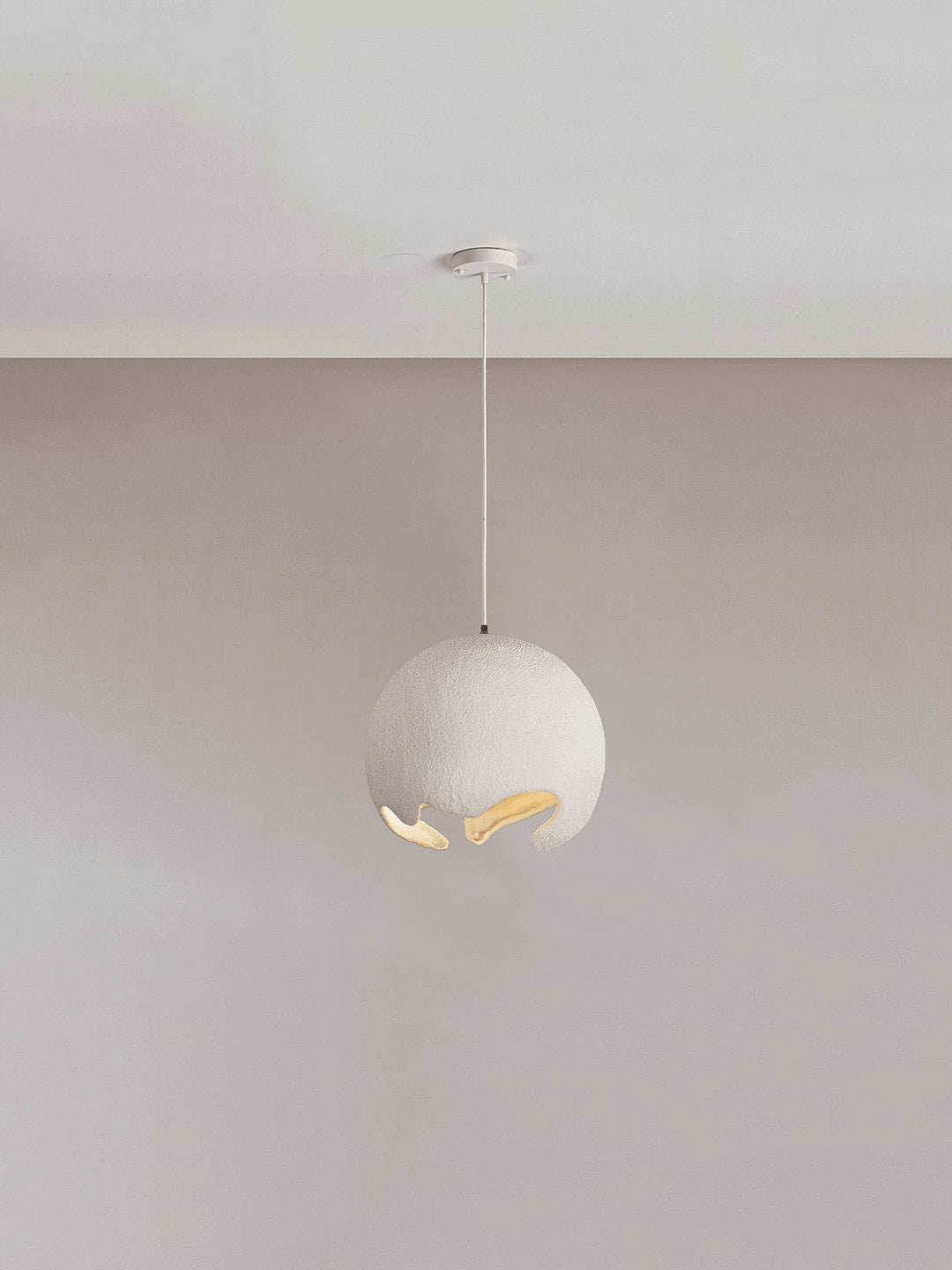 Geometryczny Wiszący Lampa z Żywicy