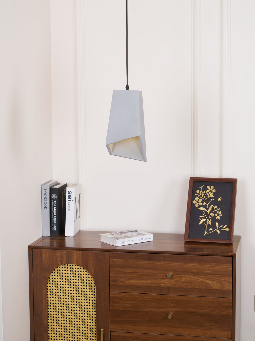 Lampa wisząca Georgia Cement