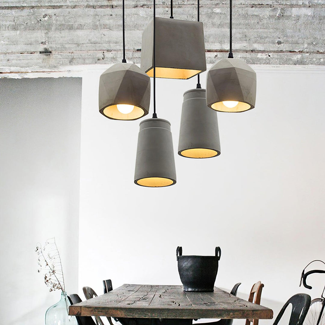Lampa wisząca Georgia Cement