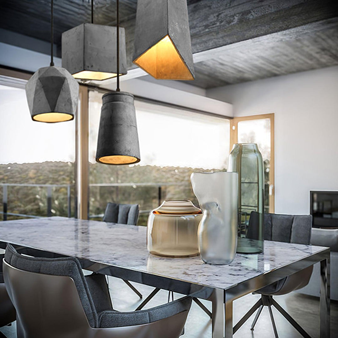 Lampa wisząca Georgia Cement