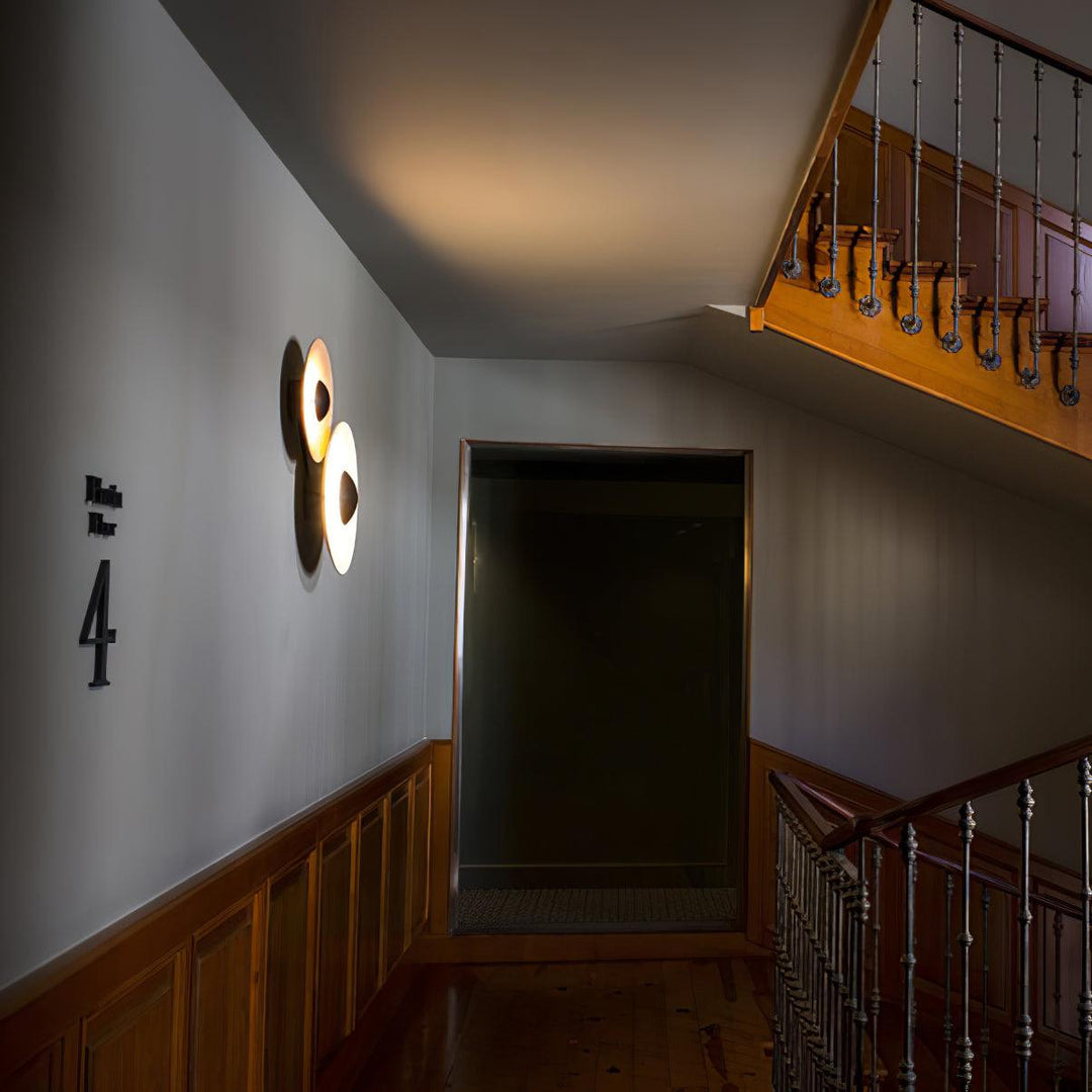 Lampa ścienna Simplicity Glow z wtyczką