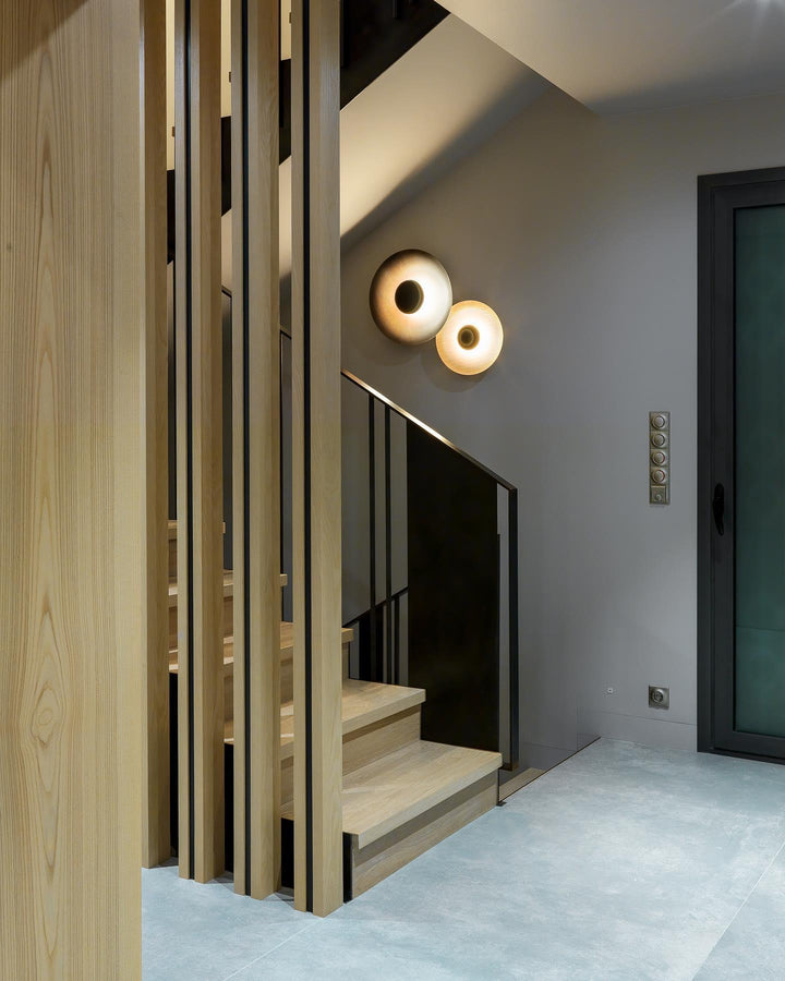Lampa ścienna Simplicity Glow z wtyczką