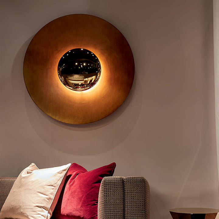 Lampa ścienna Simplicity Glow z wtyczką