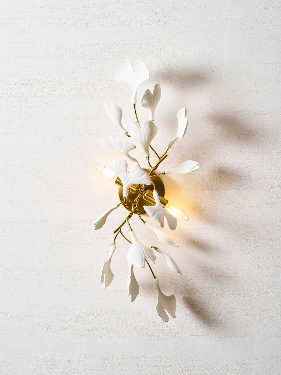 Lampa Ścienna Kwiaty Gingko