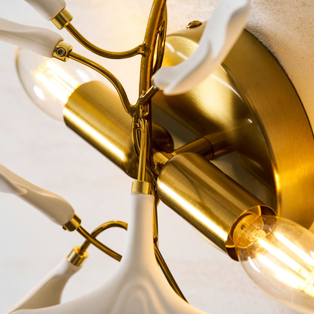 Lampa Ścienna Kwiaty Gingko