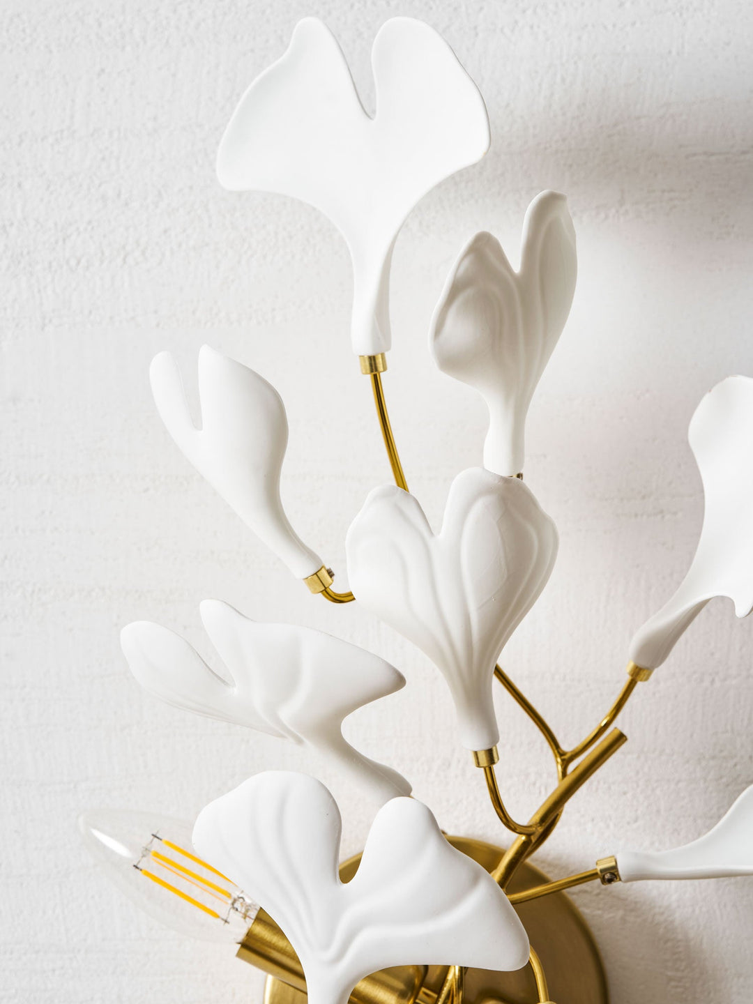 Lampa Ścienna Kwiaty Gingko