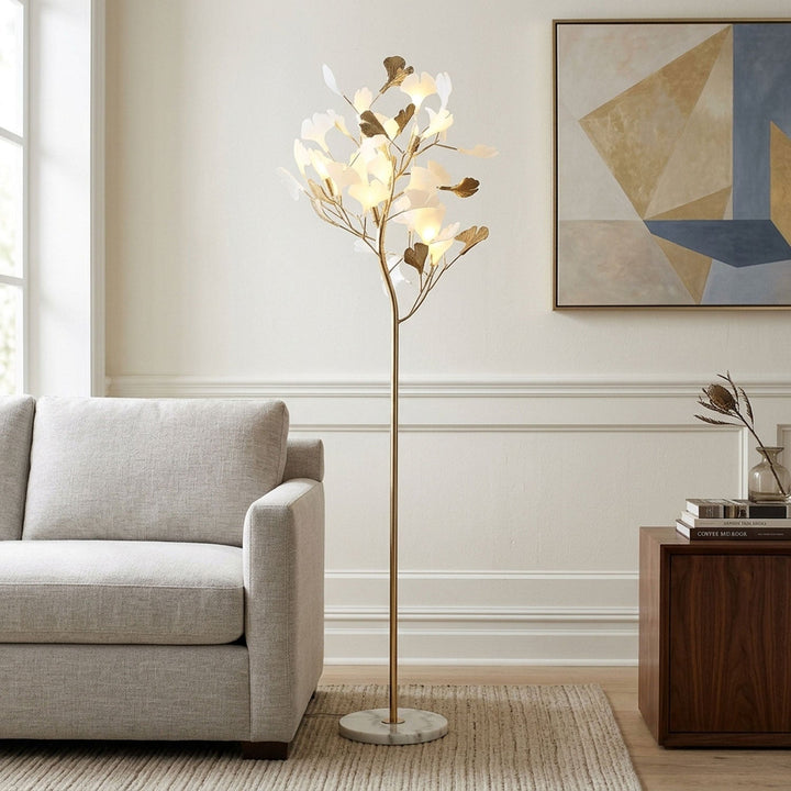 Lampa Podłogowa Gingko Leaf