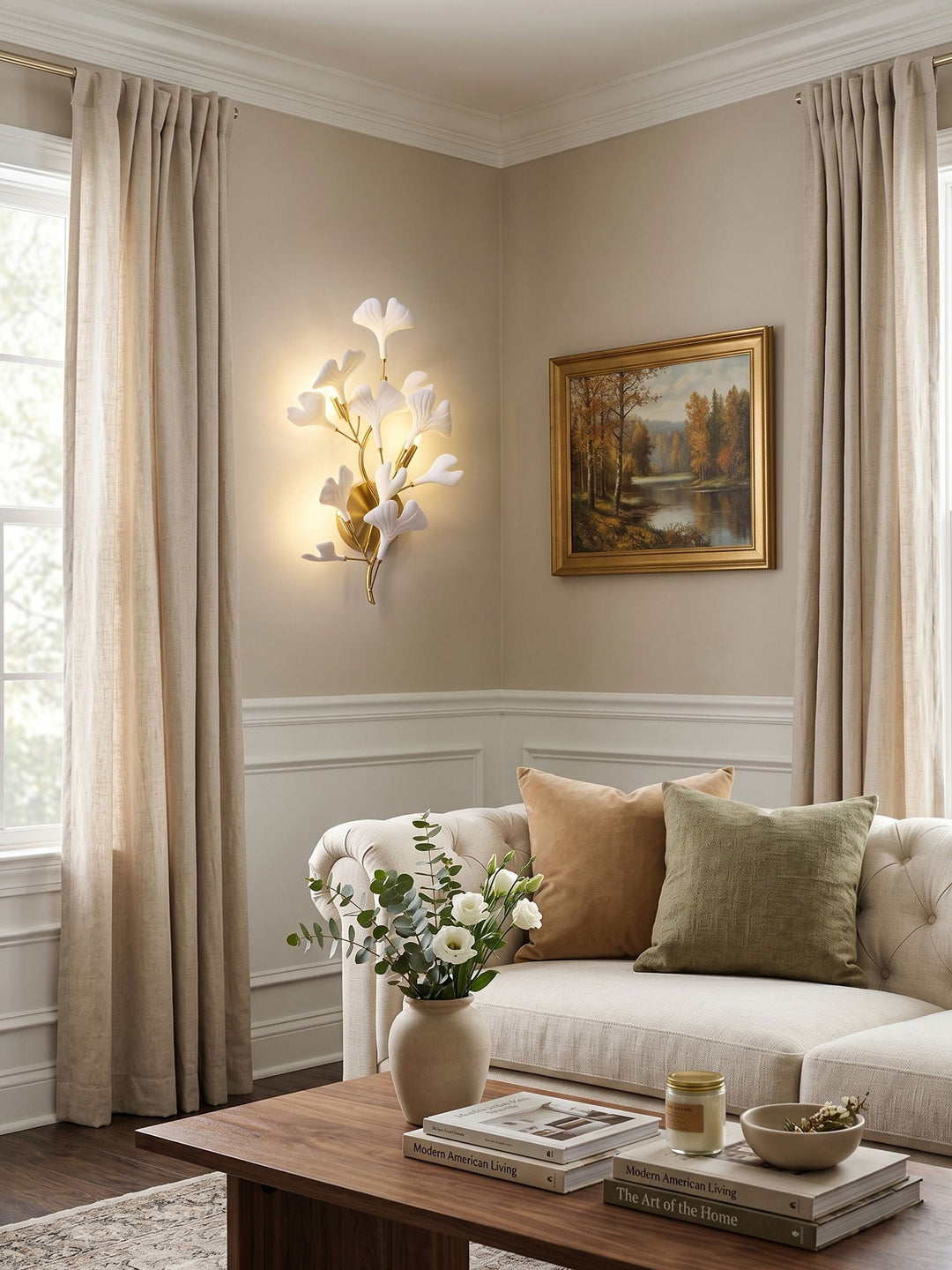 Lampa Ścienna Gingko
