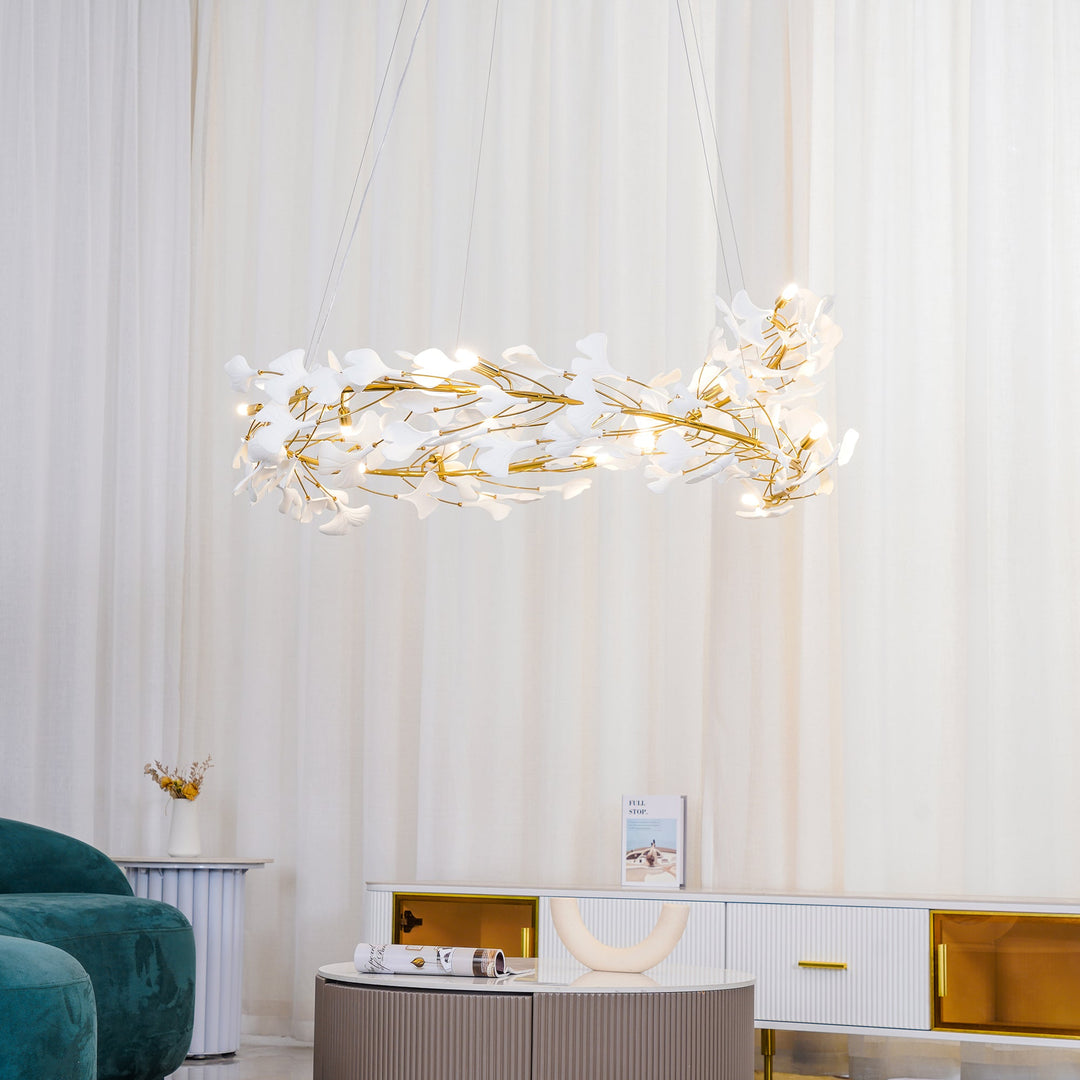 Żyrandol Gingko Halo