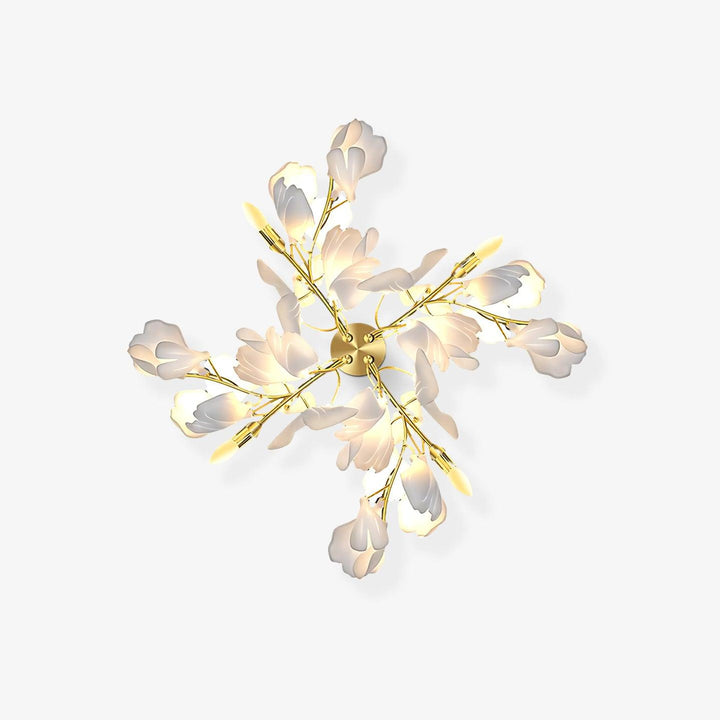 Lampa Ścienna Kwiaty Gingko