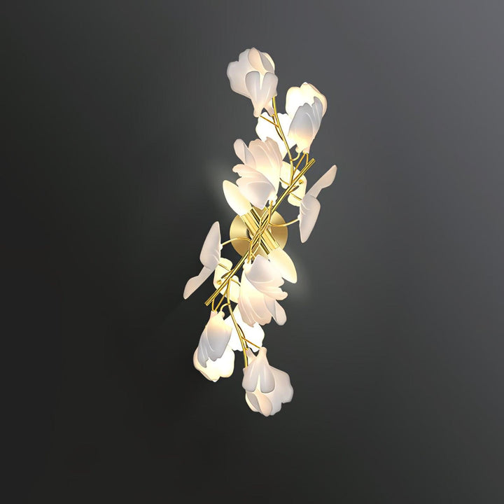 Lampa Ścienna Kwiaty Gingko