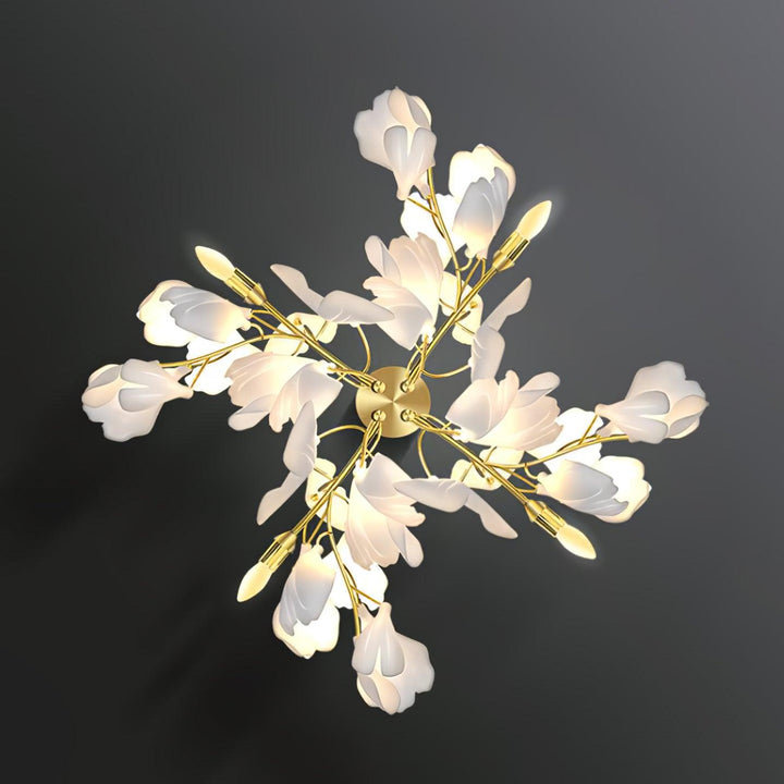 Lampa Ścienna Kwiaty Gingko