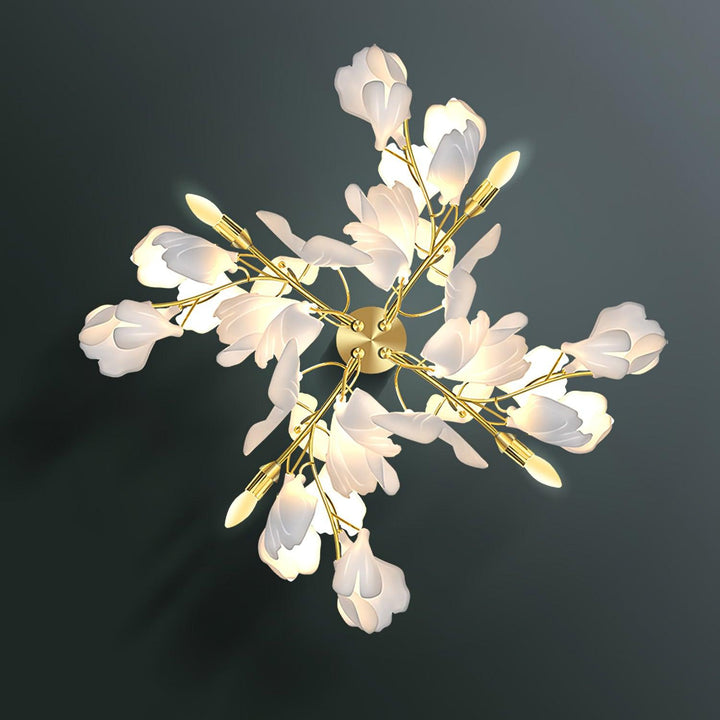 Lampa Ścienna Kwiaty Gingko