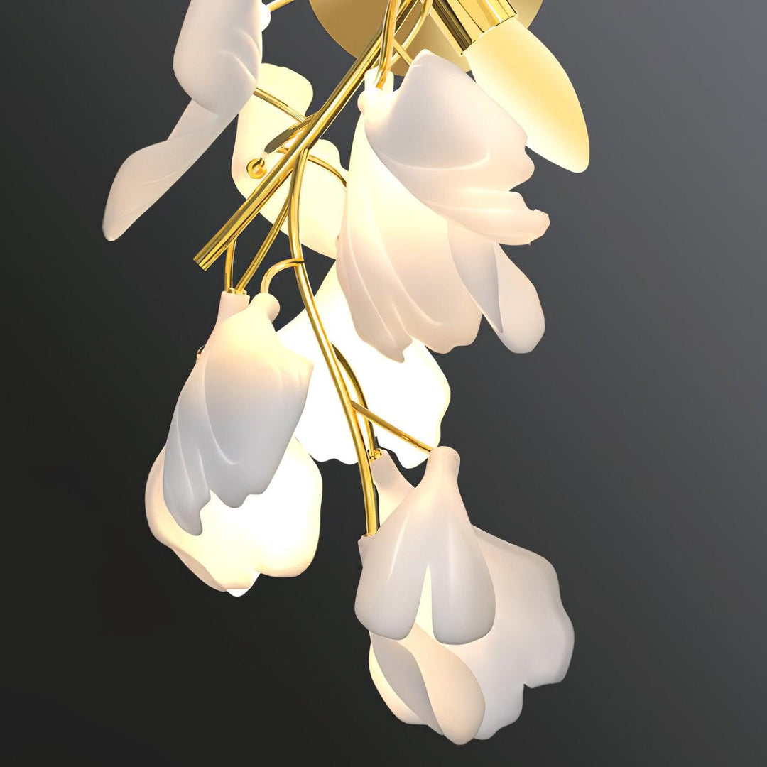 Lampa Ścienna Kwiaty Gingko