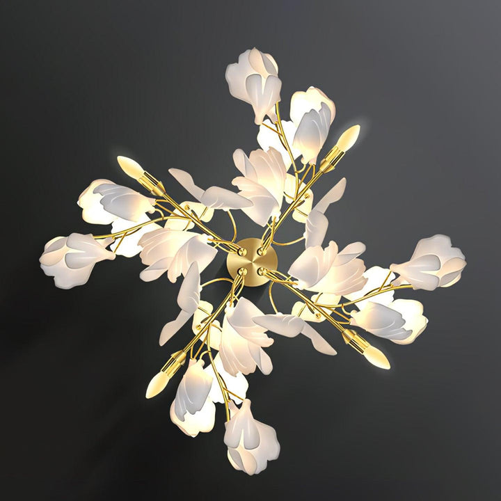 Lampa Ścienna Kwiaty Gingko