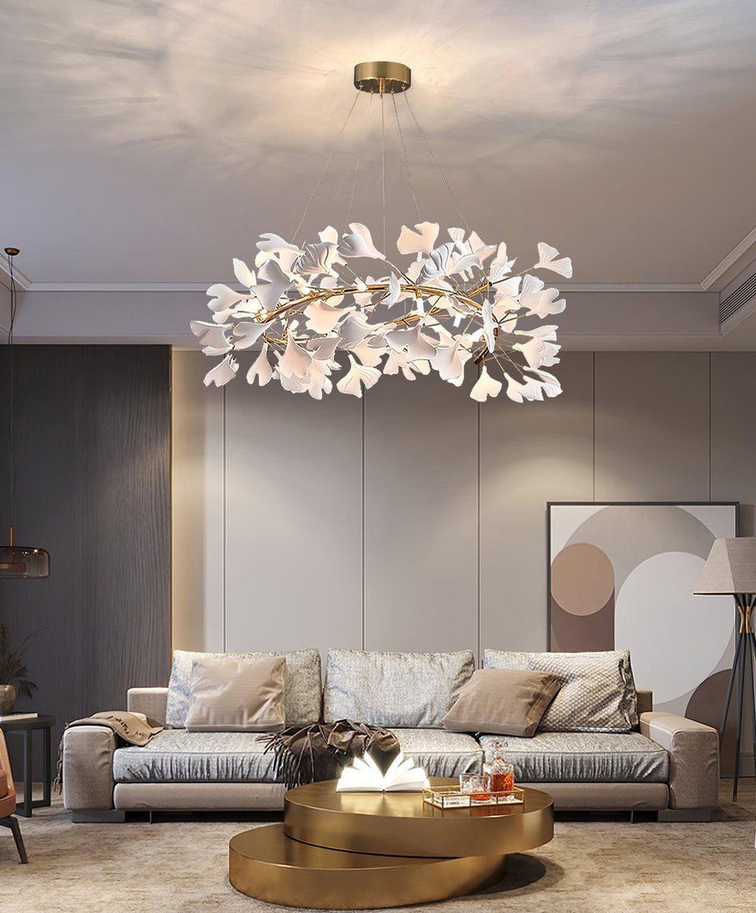 Żyrandol Gingko Halo