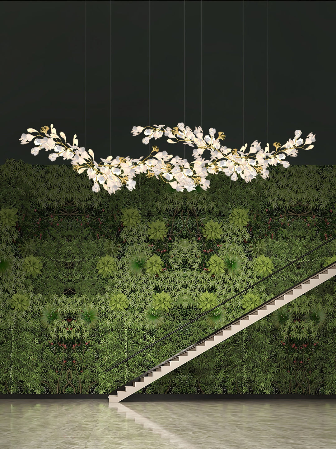 Żyrandol Gingko Drape