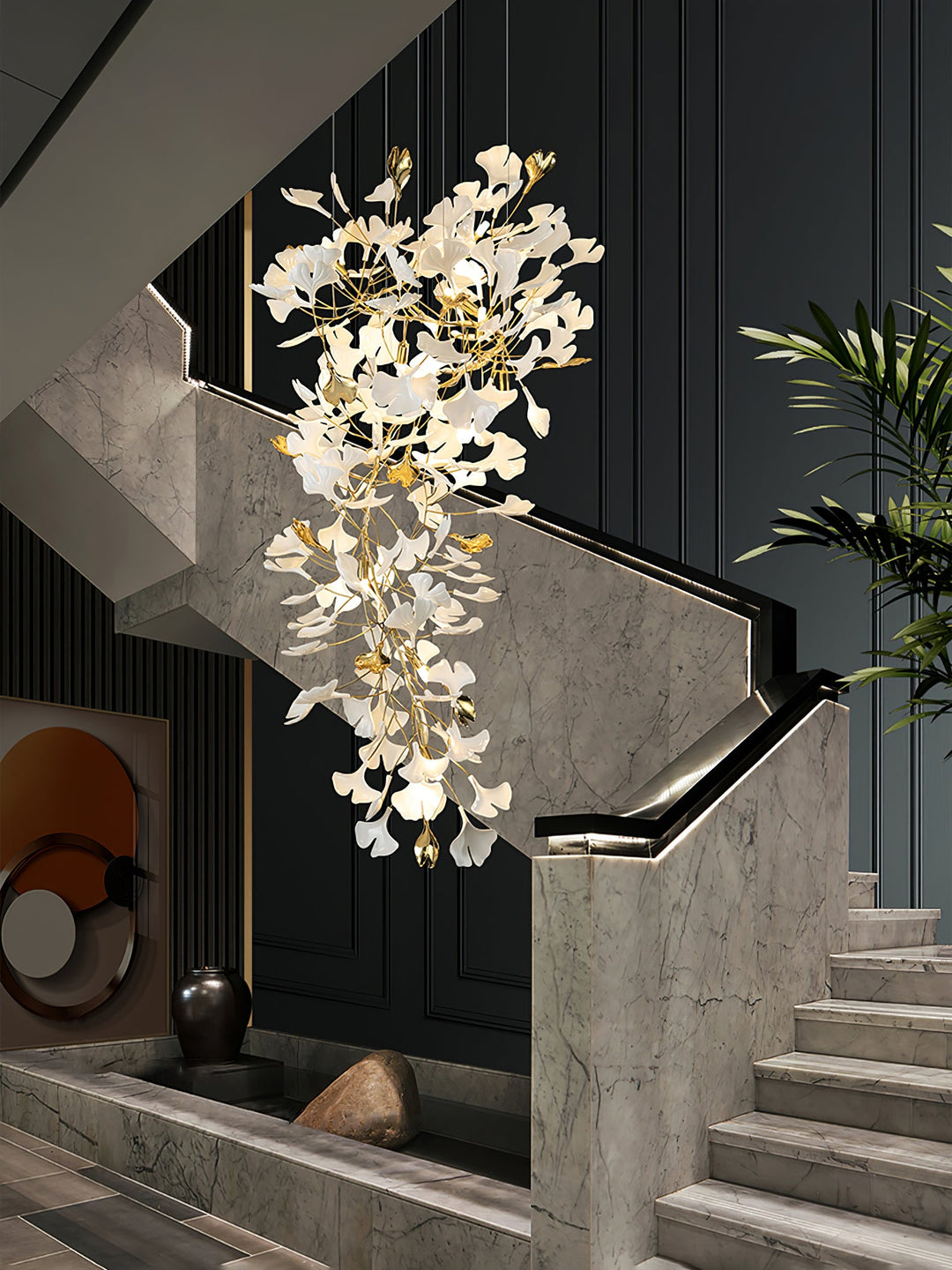 Żyrandol Gingko Drape