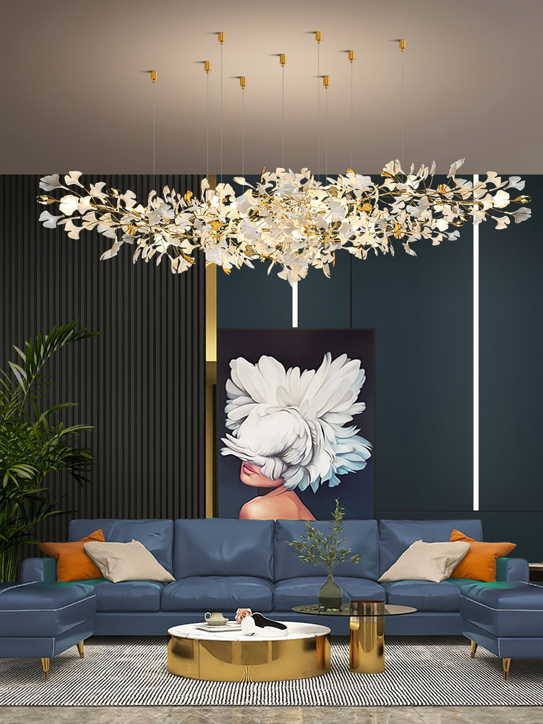 Żyrandol Gingko Drape