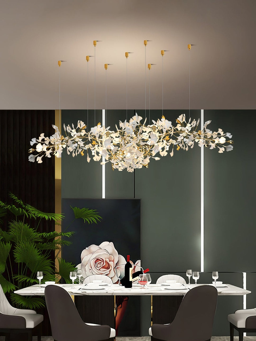 Żyrandol Gingko Drape