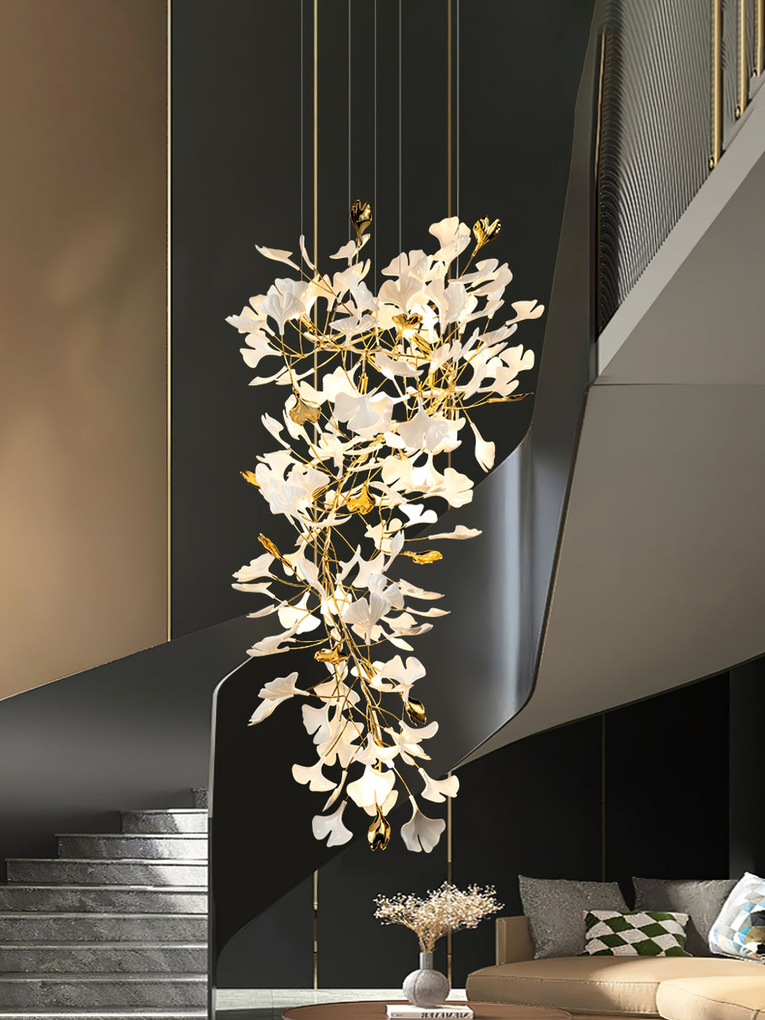 Żyrandol Gingko Drape