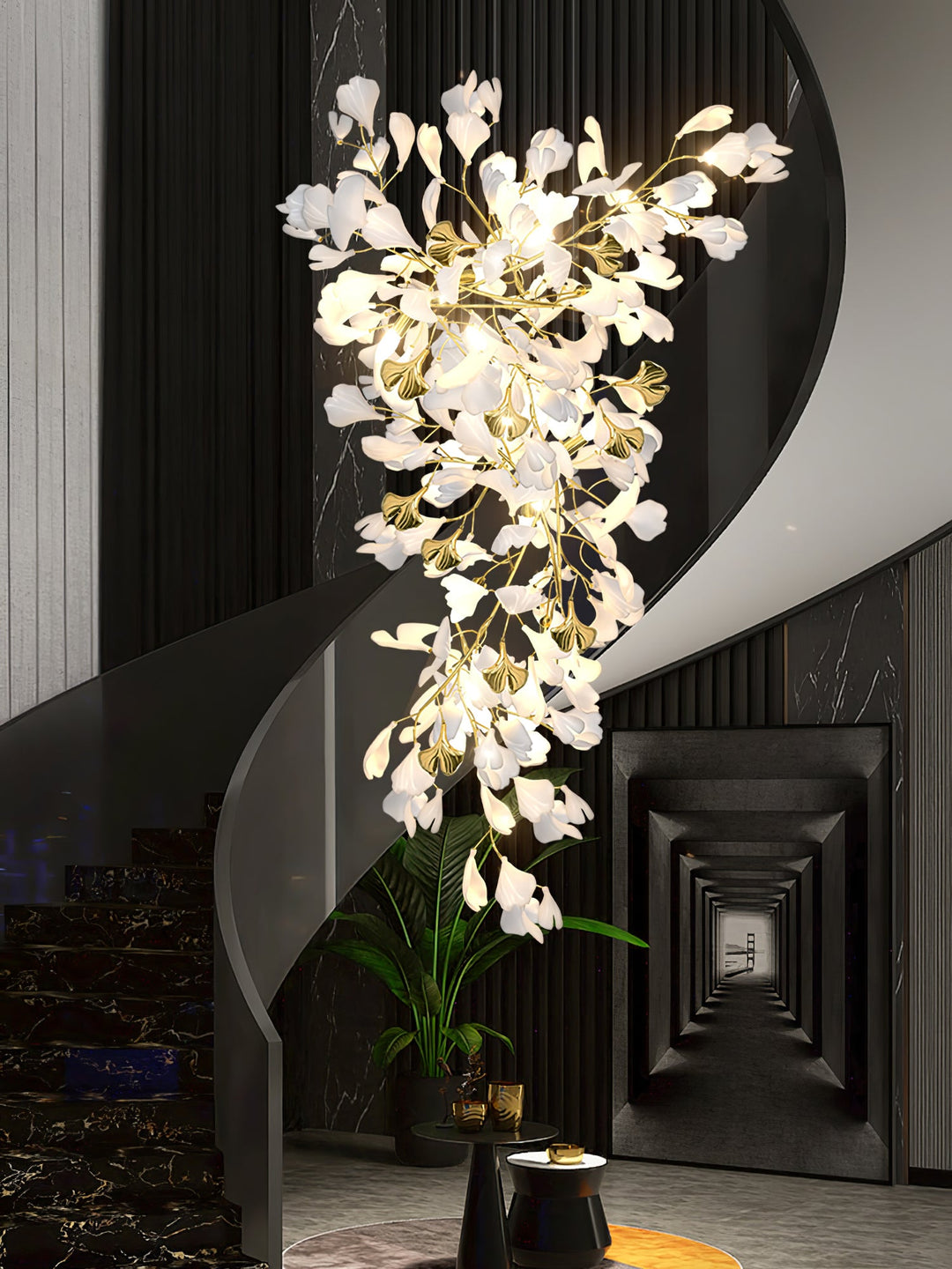 Żyrandol Gingko Drape
