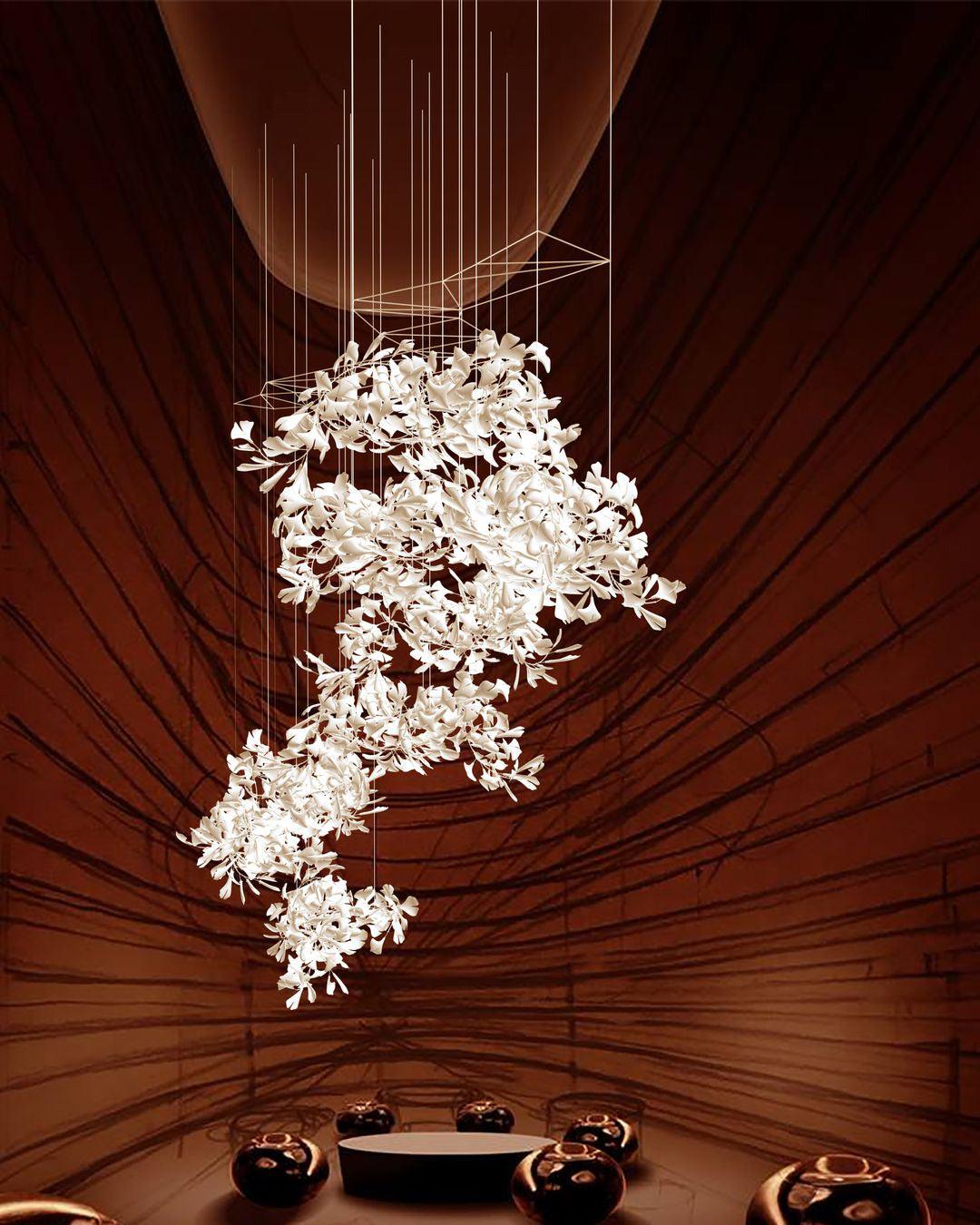Żyrandol Gingko Vortex