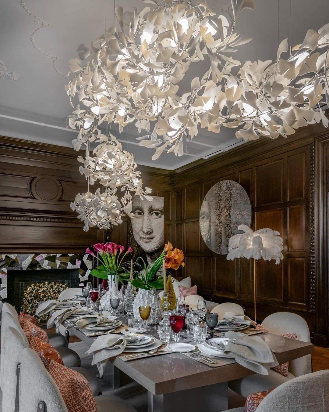 Żyrandol Gingko C