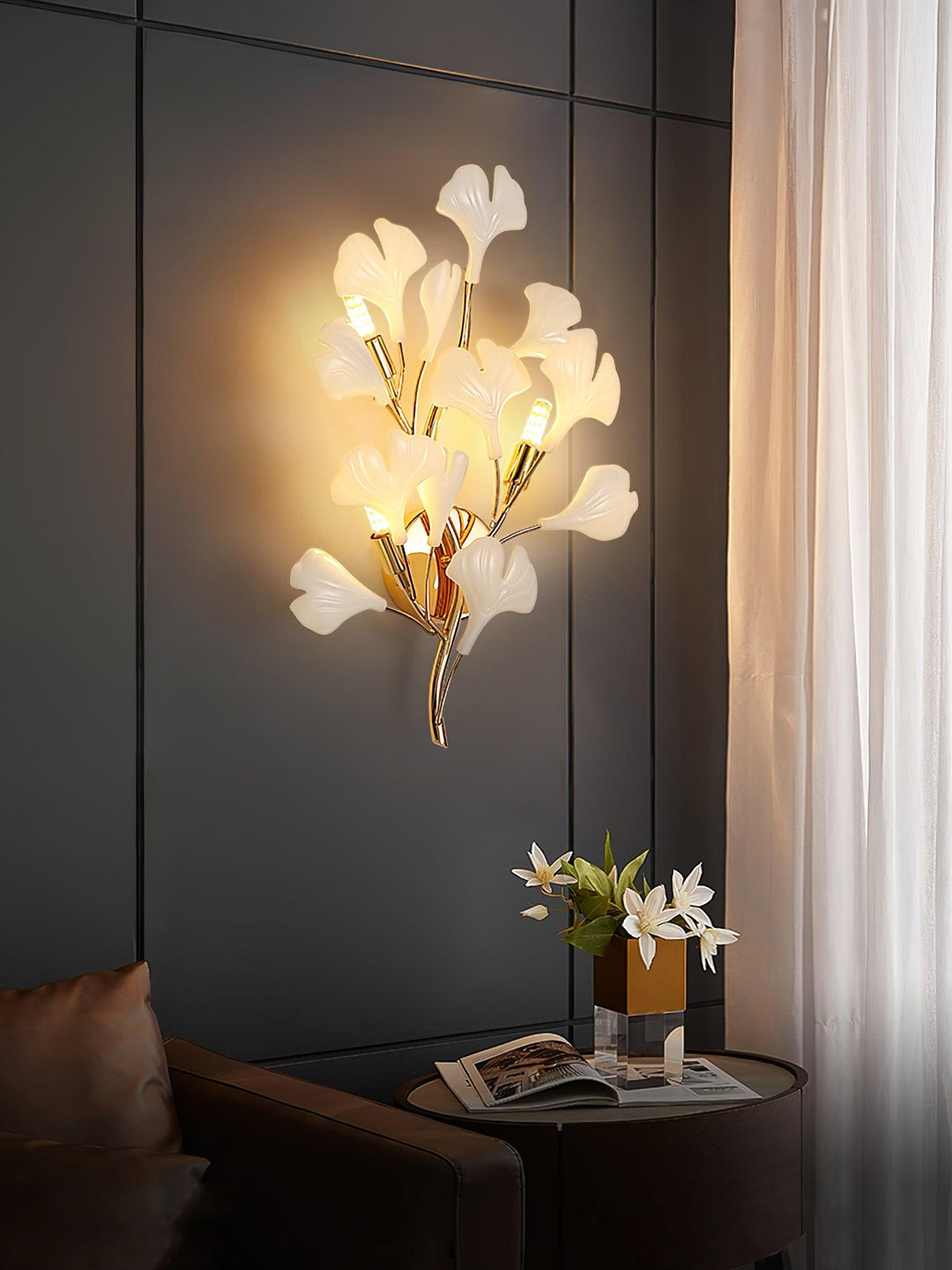 Lampa Ścienna Gingko