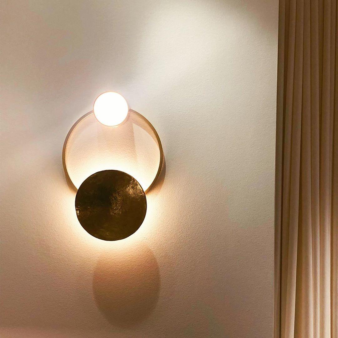 Lampa Ścienna z Kamieni Szlachetnych