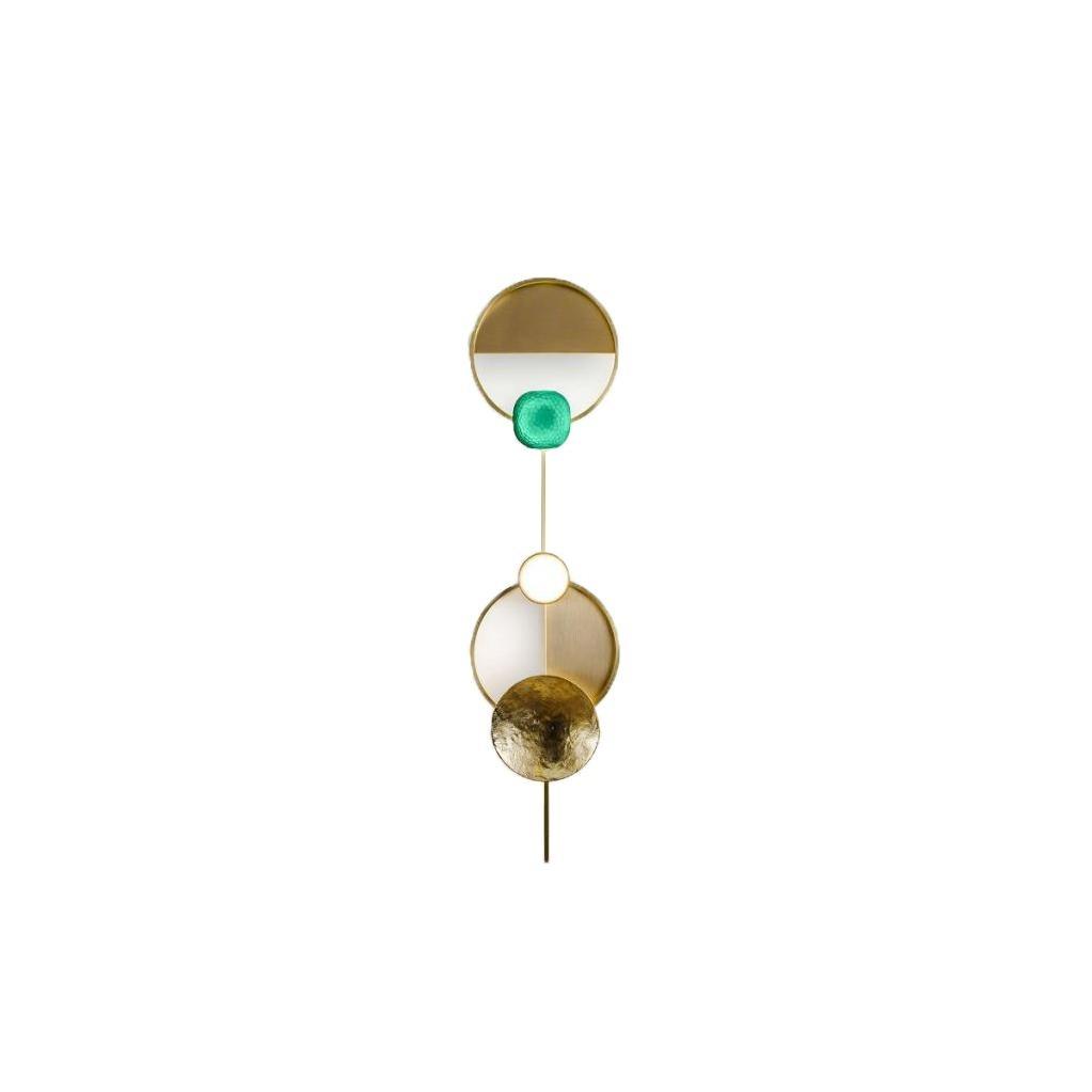 Lampa Ścienna z Kamieni Szlachetnych