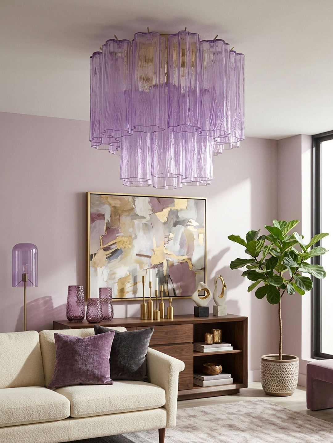 Lampa sufitowa Murano Tubes