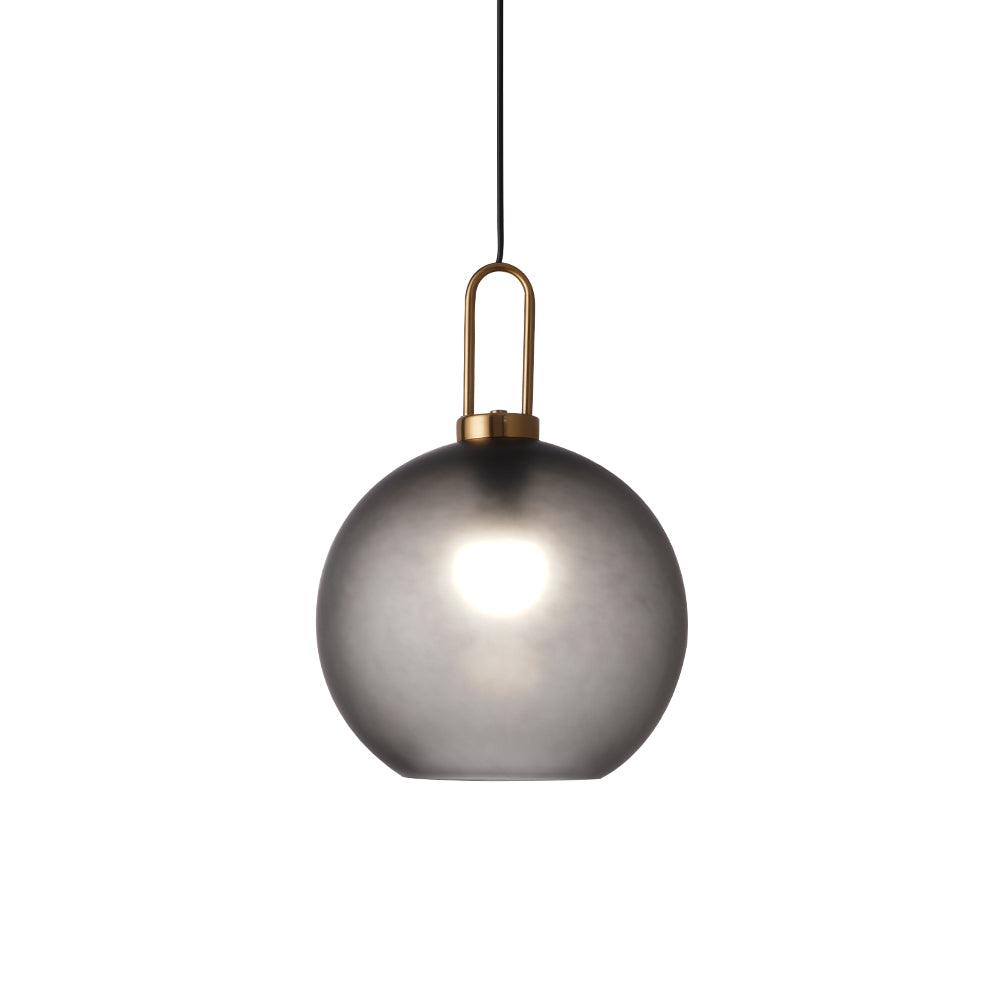 Lampa wisząca Pendulum z szklanym kloszem