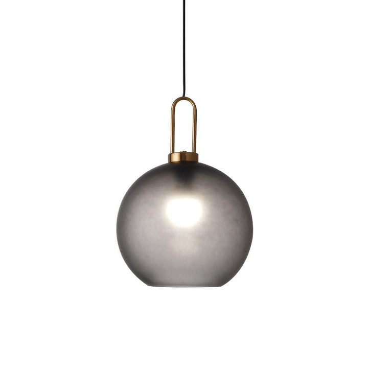 Lampa wisząca Pendulum z szklanym kloszem
