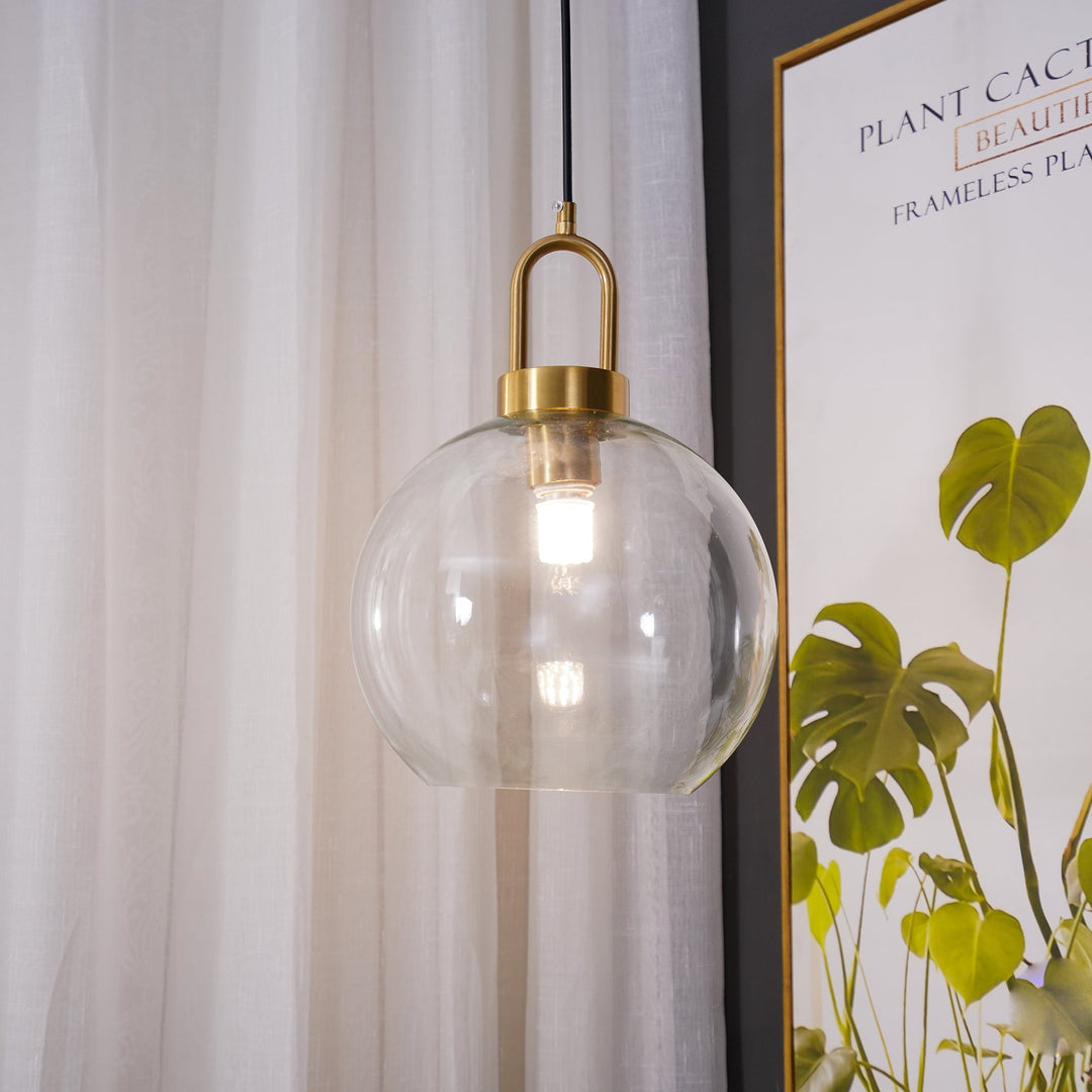 Szklana Lampa Wisząca