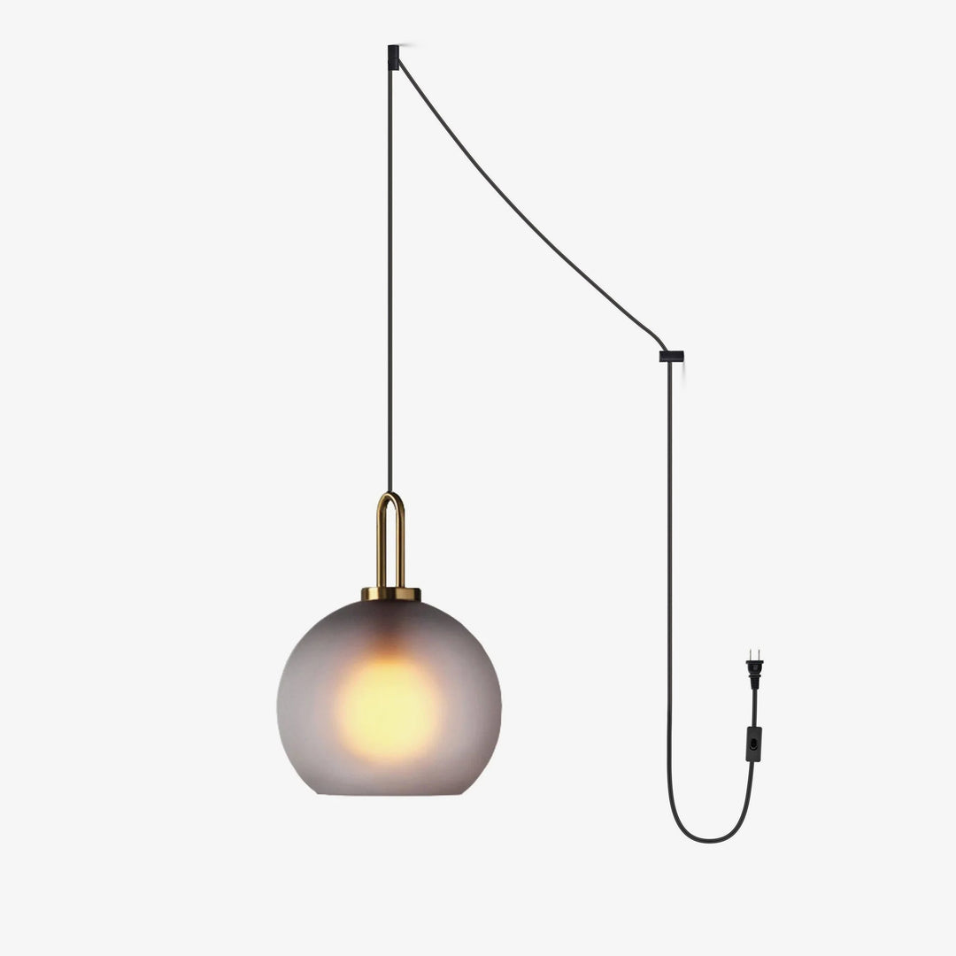 Szklana Lampa Wisząca