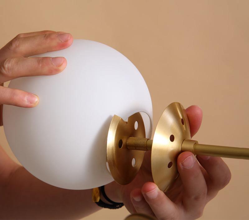 Kryształowy żyrandol Marlowe Opal Globe