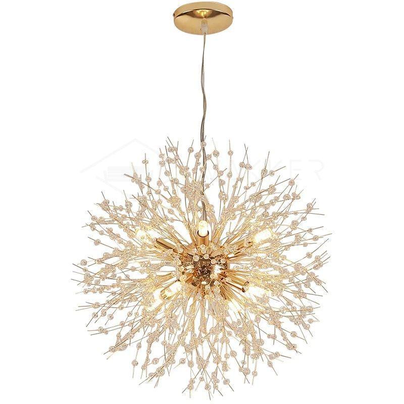 Kryształowy Żyrandol Mniszka
