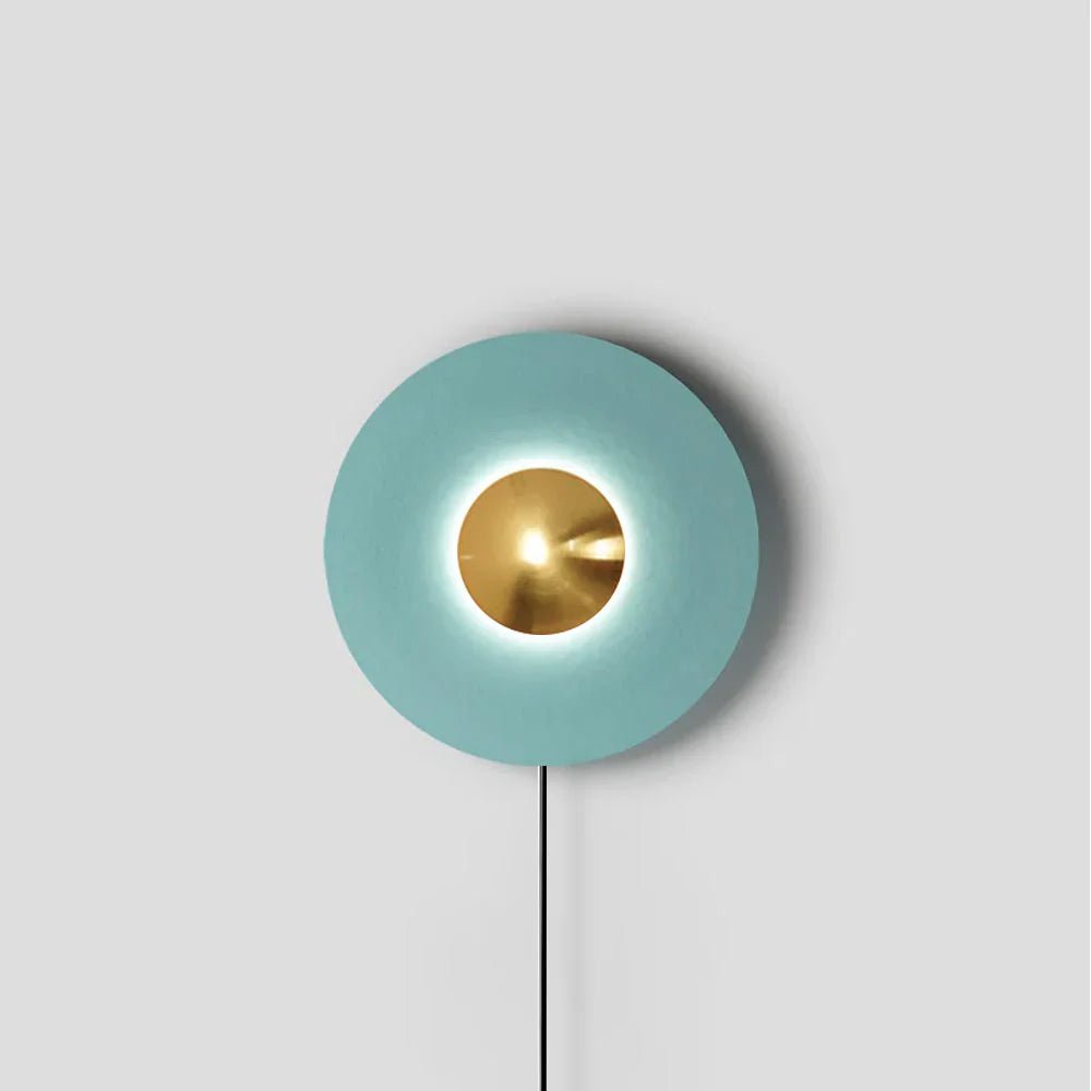 Lampa ścienna Simplicity Glow z wtyczką