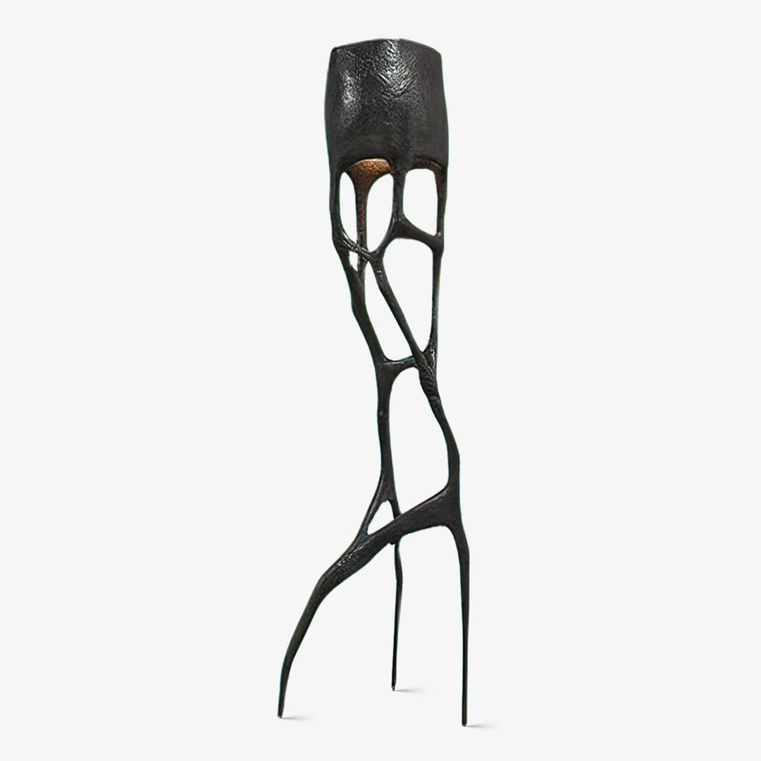 Lampa podłogowa rzeźba gotycka