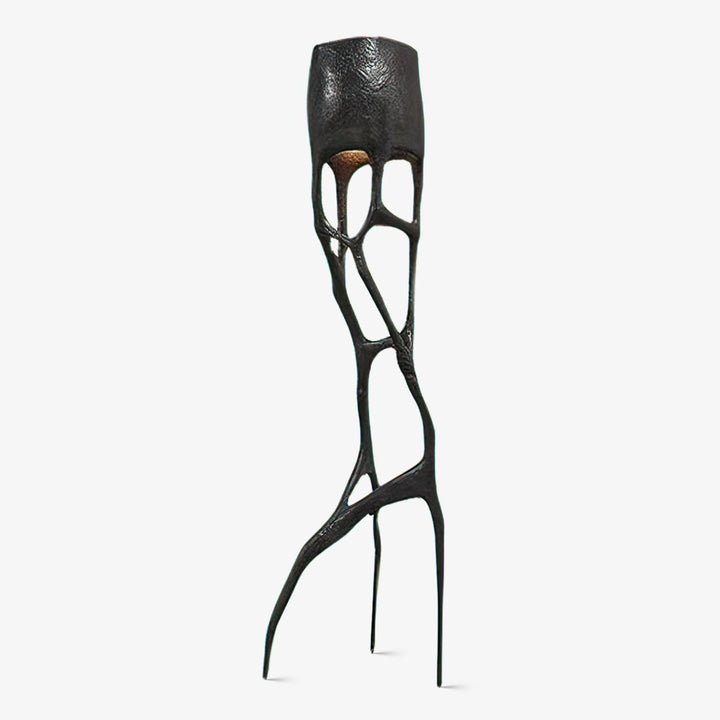 Lampa podłogowa rzeźba gotycka
