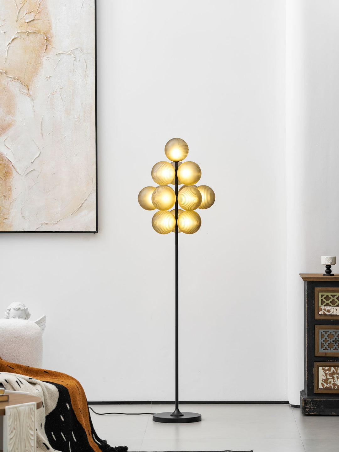 Lampa Podłogowa Winogronowa