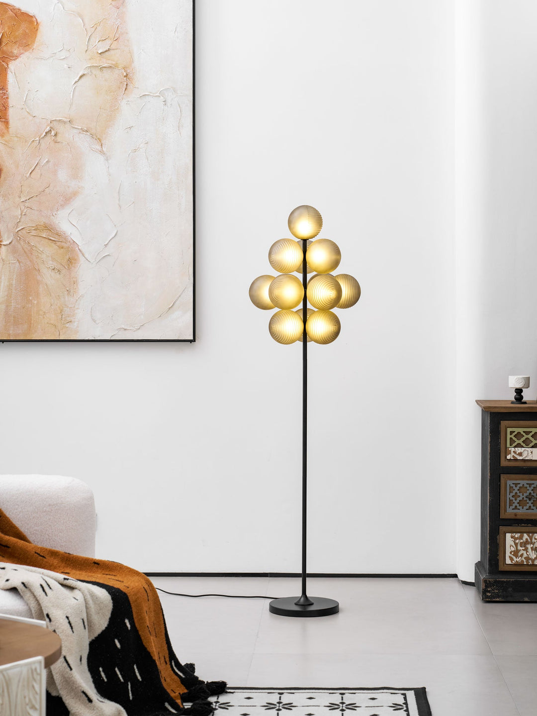 Lampa Podłogowa Winogronowa